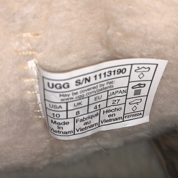 UGG BRAND NEW SIZE 10 GORGEOUS CLASSIC CLEAR MINI WATERPROOF BOOTS - Picture 6 of 13